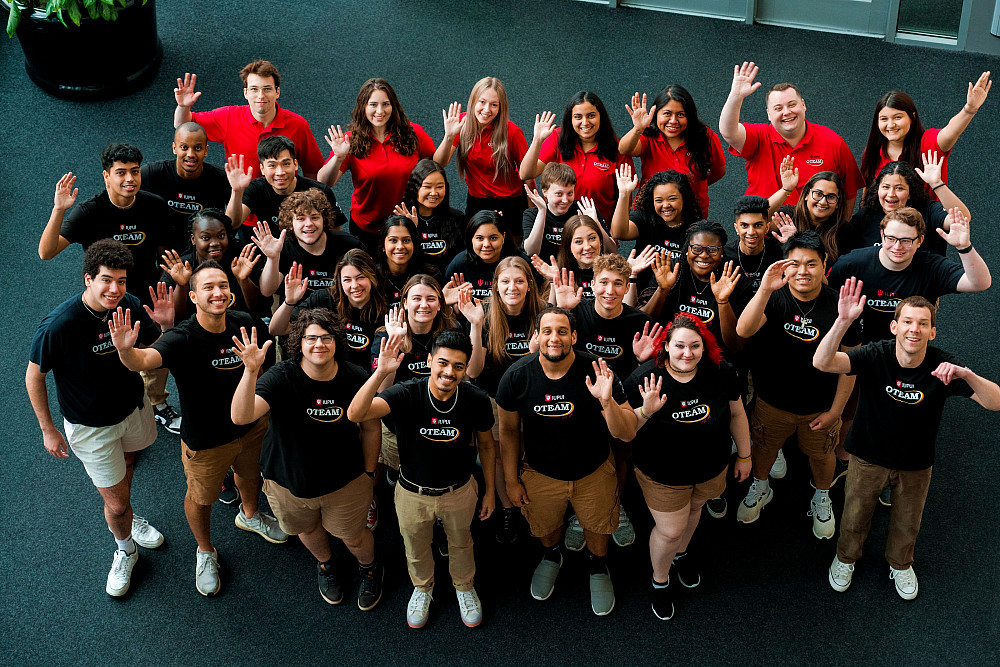 IUPUI's summer 2022 OTEAM leaders.