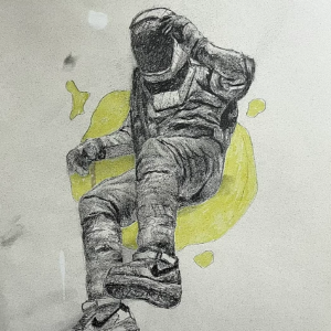 Sketch by Chris Cardoza.