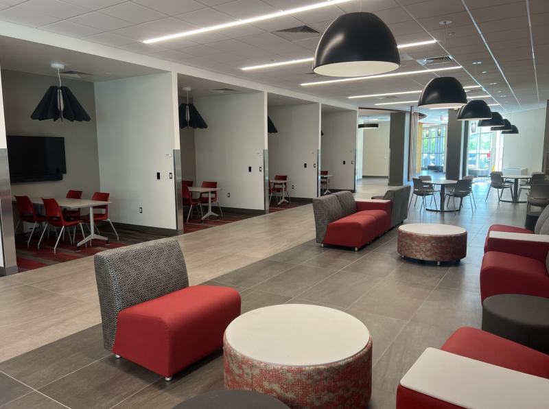 A large new informal learning space is now open in the Health Sciences and Dunlap buildings.